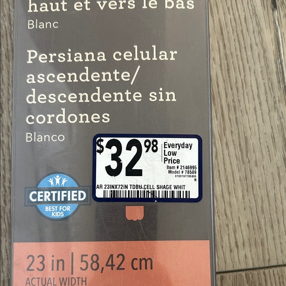 Allen + Roth White Cordless Cellular Shade - Picture 4 of 6